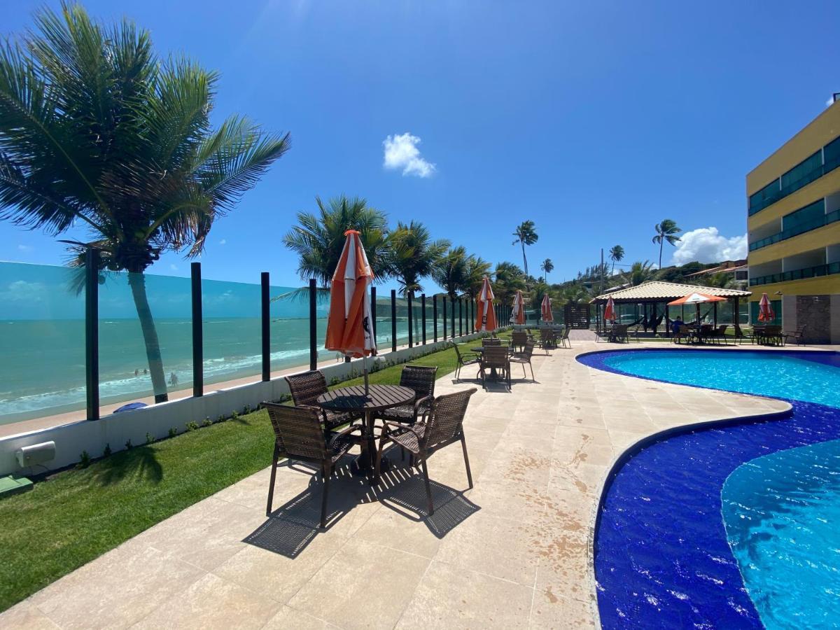 Tabatinga Residence Flat Pe Na Areia I Conde  Luaran gambar