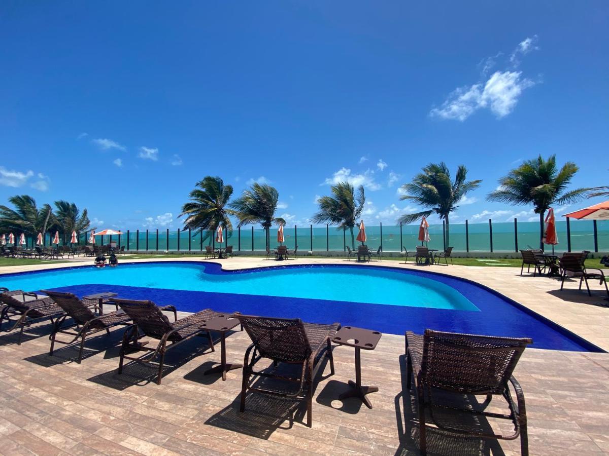 Tabatinga Residence Flat Pe Na Areia I Conde  Luaran gambar